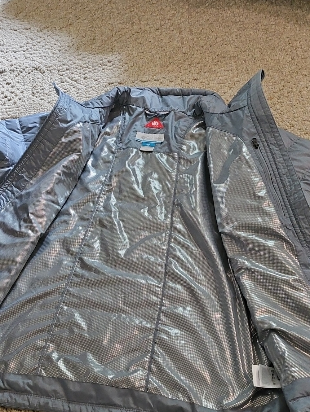 Columbia Omni Heat NWT Slate Blue Jacket Size Women's 2X - Picture 11 of 12